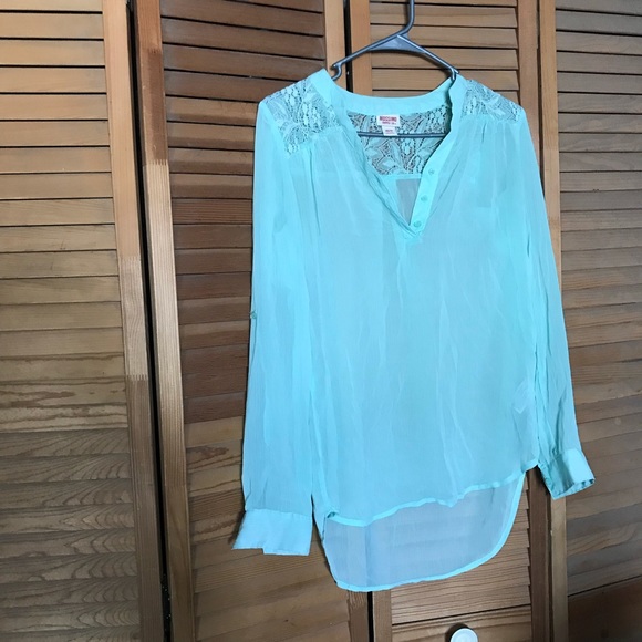 Mossimo Supply Co. Tops - Mossimo sheer blouse Mossimo Supply Co. Tops - Mossimo sheer blouse
